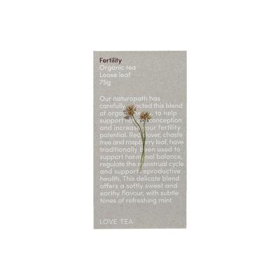 Love Tea Organic Fertility Tea Loose Leaf 75g